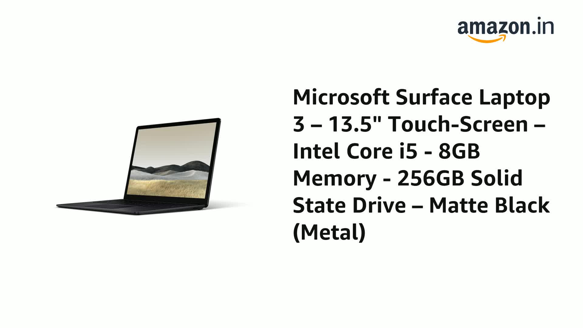 Microsoft Surface Laptop 3 – 13.5
